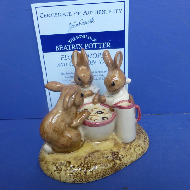 Beswick Limited Edition Flopsy, Mopsy and Cottontail (Boxed)