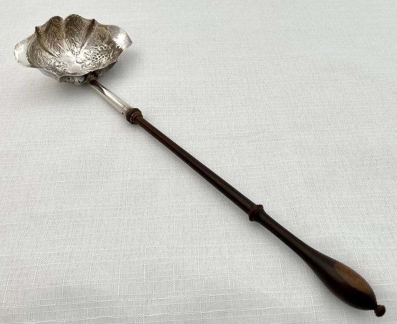 Georgian, George III, Silver Double Lipped Toddy Ladle. London 1772 William Cattell.