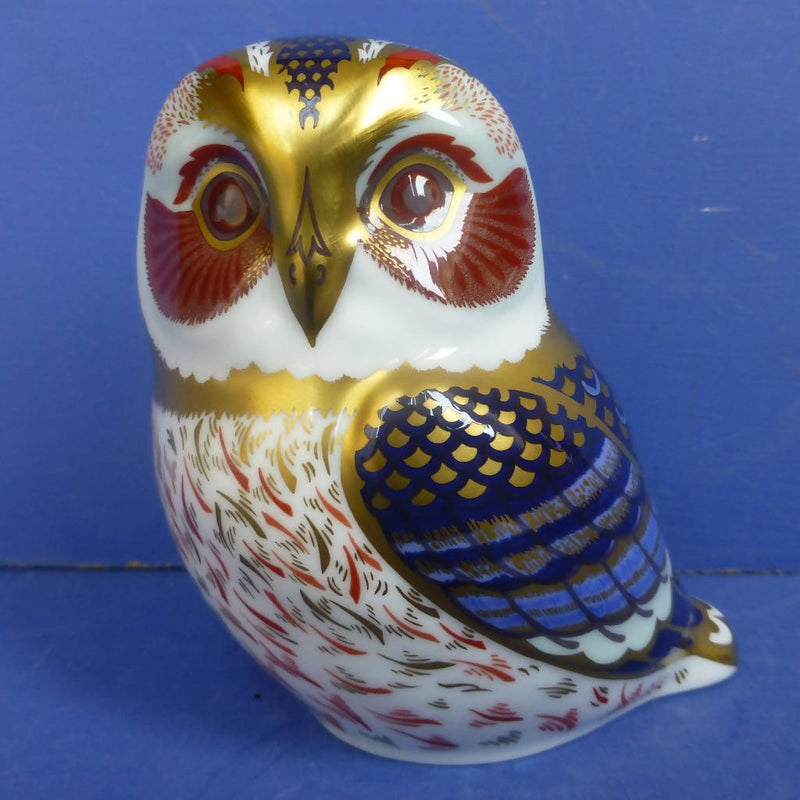 Royal Crown Derby Paperweight Tawny Owl