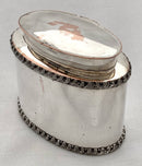 19th Century Sheffield Plated Tea Caddy.