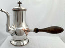 Georgian, George III, Old Sheffield Plate Side Handled Coffee Pot, circa 1770.