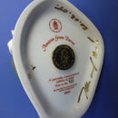 Royal Crown Derby Limited Edition Paperweight - Amazon Green Parrot (Boxed)