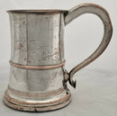 Georgian, George III, Old Sheffield Plate Tankard, circa 1770 - 1790.