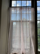 Scottish Madras By the Meter Polka Dot in Hot Pink 48” Wide to finish