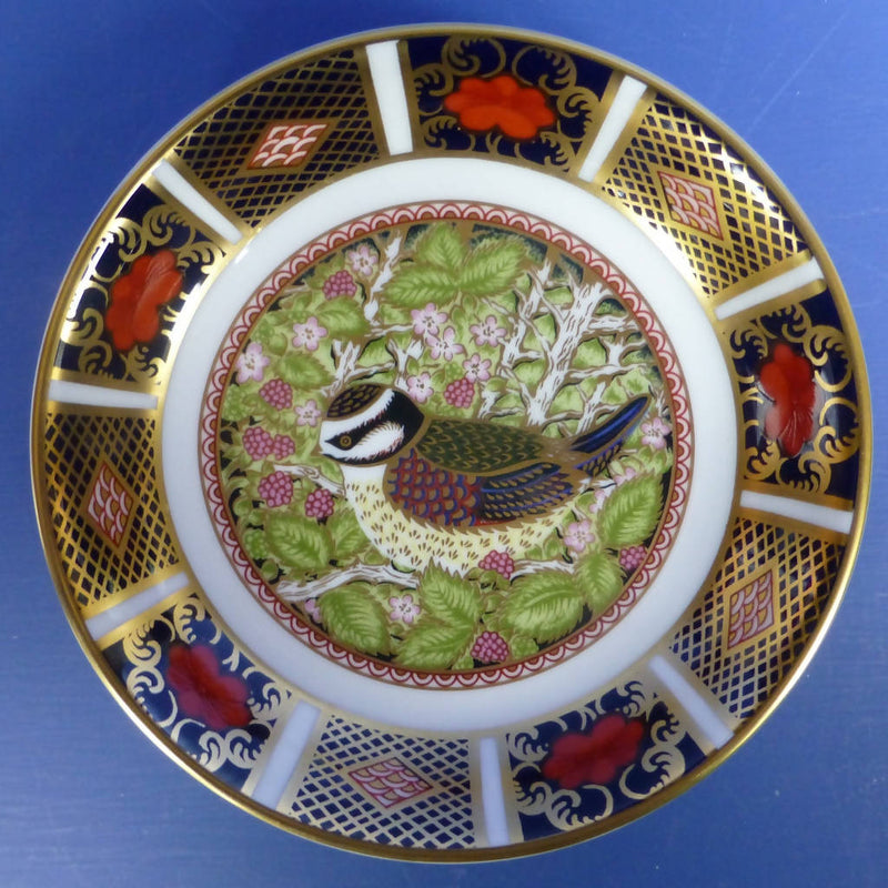 Royal Crown Derby Old Imari 1128 Blue Tit Tray (Boxed)
