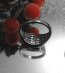 New Sterling Silver Signet Ring - Size W