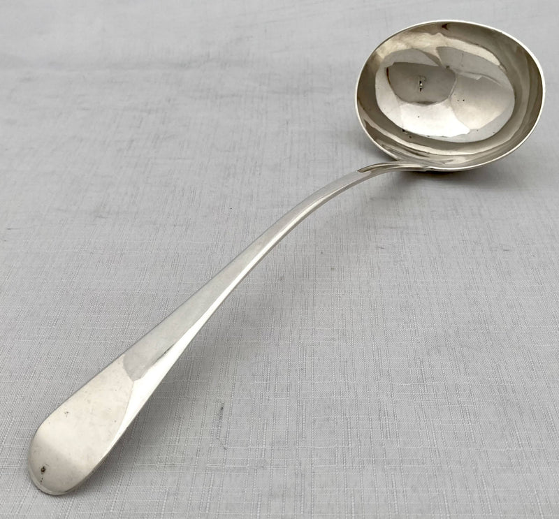 Georgian, George III, Silver Soup Ladle. London 1816 Godbehere, Wigan & Bult. 5.5 troy ounces.