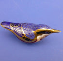 Royal Crown Derby Paperweight Nuthatch