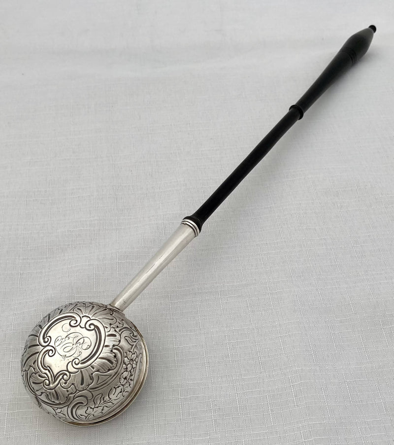 Georgian, George II, Silver Toddy Ladle. London 1745 Dennis Wilks.