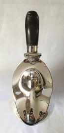 Large, early 19th century, silver plated wine jug of baluster form.