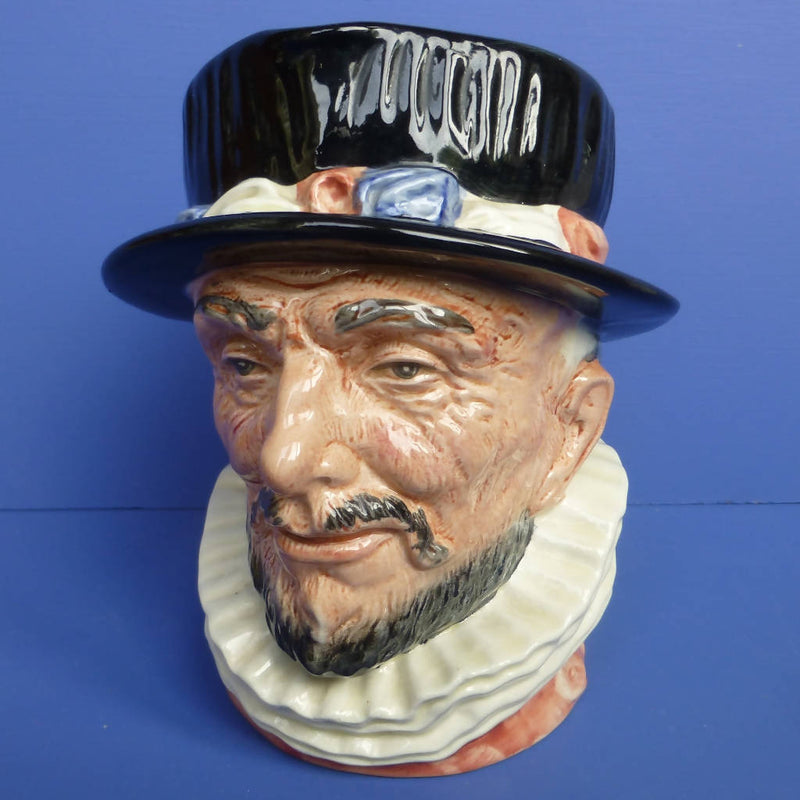 Royal Doulton Large Character Jug Beefeater D6206