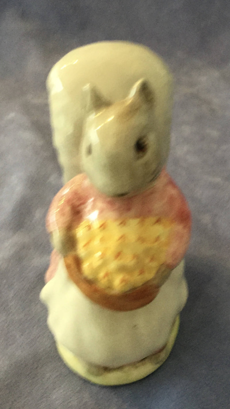 Beswick Goody Tiptoes figurine Beswick Beatrix Potter Squirrel Figure