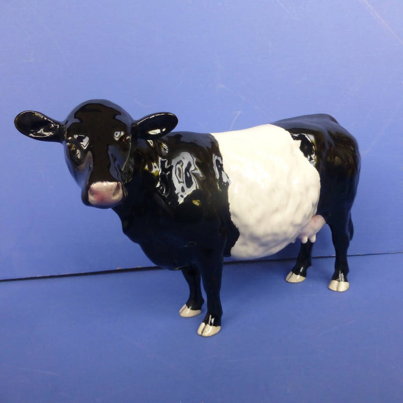 Beswick Rare Breeds Belted Galloway Cow Model No 4113A