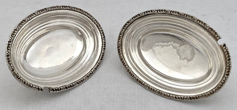 Georgian, George IV, Pair of Old Sheffield Plate Sauce Tureens. Circa 1820 - 1830.