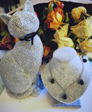 New Sterling Silver Citrine/Amethyst/Black Spinel Briolette Necklace - 18"