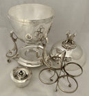 Silver Plated Egg Coddler with Bird & Nest Finial.