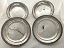 Georgian Set of Four Old Sheffield Plate Circular Entree Dishes & Covers, circa 1810 - 1830.