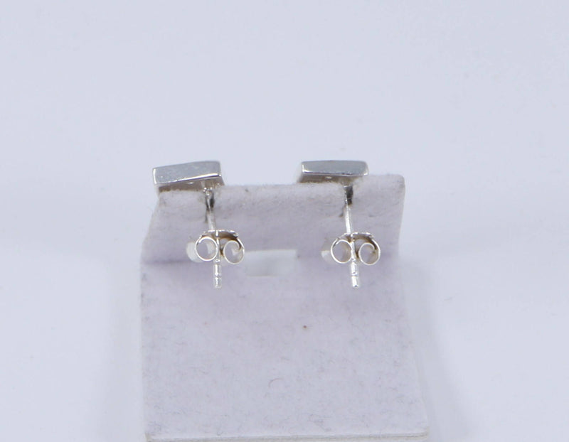 Silver & Crystal Earring Studs