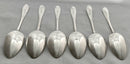 Georgian, George III, Six Scottish Silver Tablespoons. Edinburgh 1799 Francis Howden. 11 troy ounces.