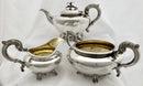 William IV Silver Tea Service. York 1836 - 38 James Barber & William North. 42 troy ounces.