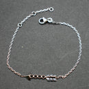 Lalique “Fleche d’Eros” silver bracelet