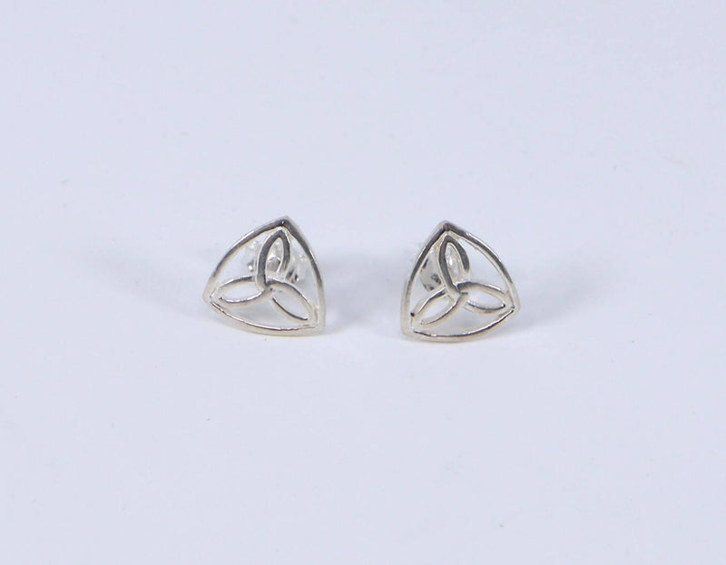 Vintage Silver Celtic Knot Ear Studs