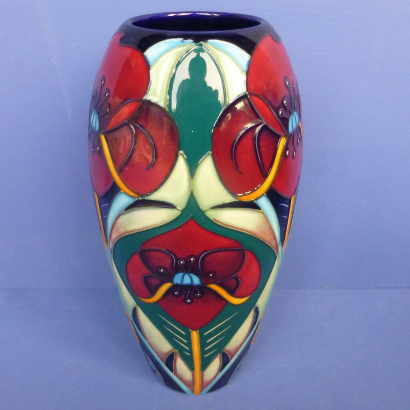 Moorcroft Vase - Crowning Glory By Rachel Bishop