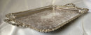 Georgian, George IV period, Sheffield Plated twin handled serving tray. Circa 1830.