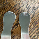 Pair of Austro-Hungarian silver tablespoons