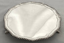 Georgian, George III Silver Salver, London 1772, Richard Rugg 19.5 Troy Ounces.