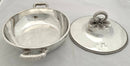 French First Empire Silver Entree Dish, Liner & Cover. Odiot of Paris. 52.5 troy ounces.
