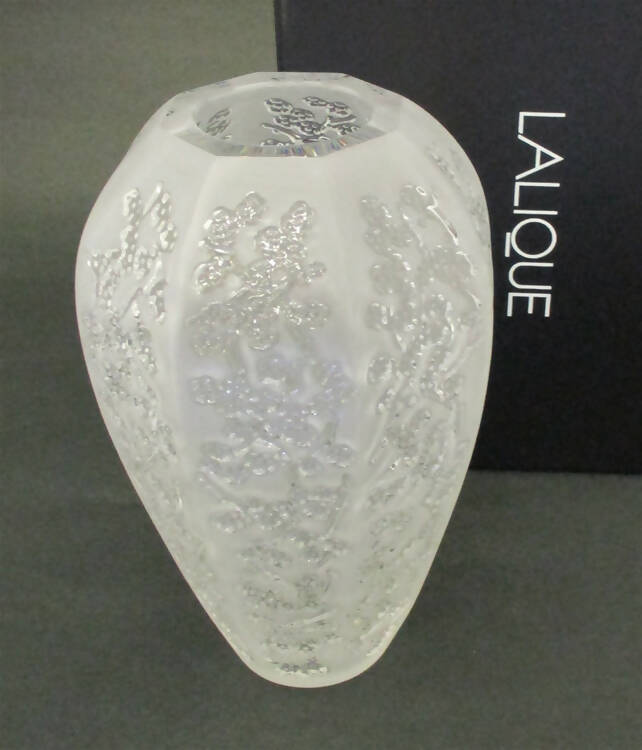 New Lalique: Large Sakura vase