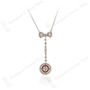 Edwardian 18ct Ruby & Diamond Necklace