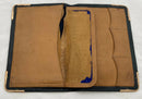 Edwardian Gold Mounted Leather Wallet. London 1910 Franz Schiebner.