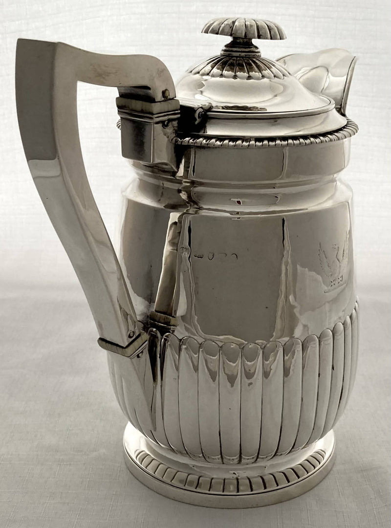 Georgian, George III, silver coffee biggin. London 1815 Rebecca Emes & Edward Barnard I. 23 troy ounces..