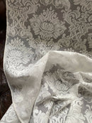 A Beautiful Madras high end period design curtain Panelling 120cms wide to finish per metre