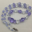 Vintage Czech crystal bead necklace