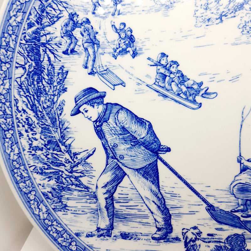 Spode Blue Room Collection Christmas Plate No.3