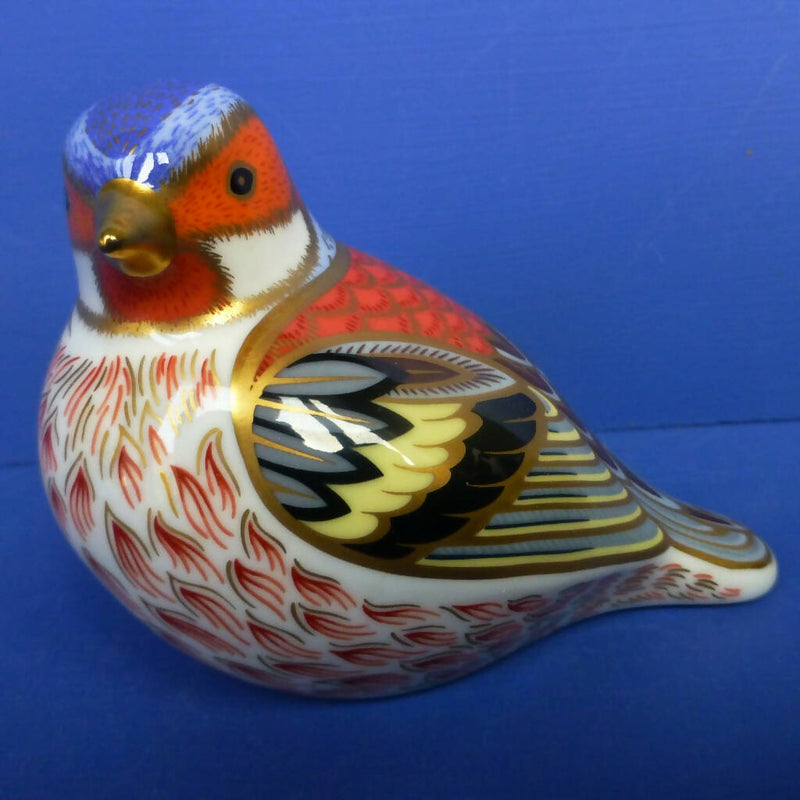 Royal Crown Derby Paperweight - Chelford Chaffinch