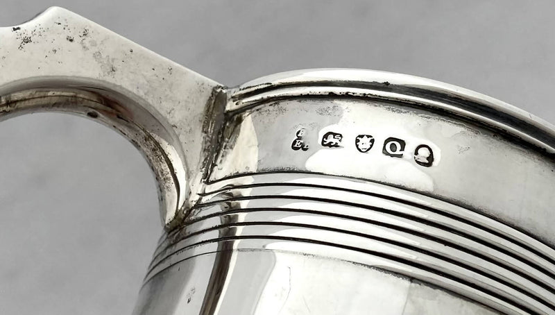 Georgian, George III, Silver Mug. London 1811 Rebecca Emes & Edward Barnard I. 5.9 troy ounces.