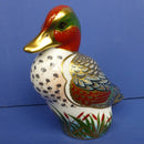 Royal Crown Derby Paperweight - Green Winged Teal (Boxed)