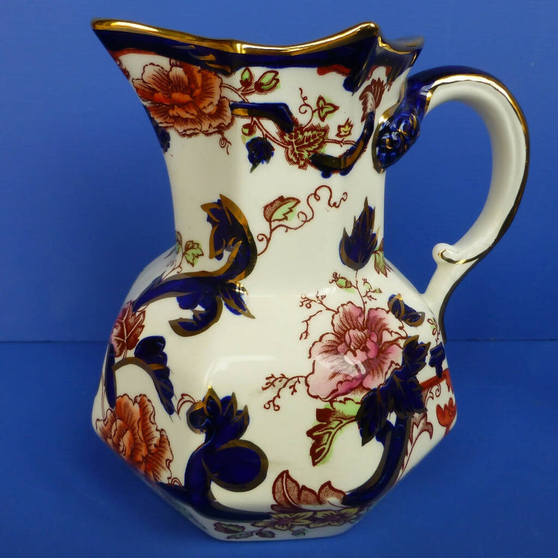 Masons Ironstone - Large Blue Mandalay Hydra Jug