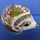 Royal Crown Derby Paperweight - Snowberry Hedgehog