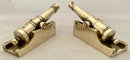 Pair of Portsmouth Navy Week Brass Naval Cannon.