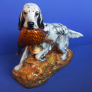 Royal Doulton Dog English Setter With Pheasant HN2529