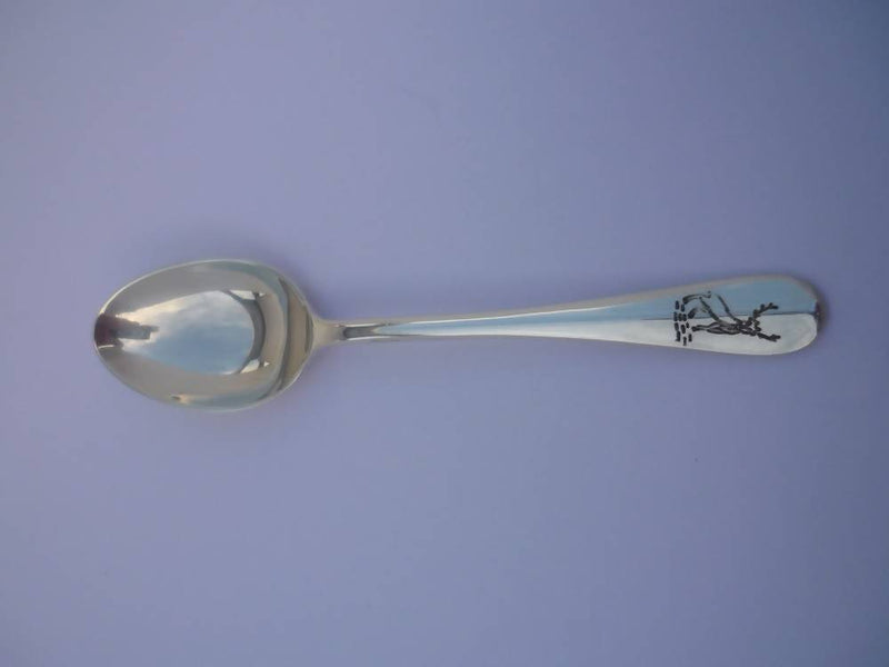 Vintage Sterling Silver Demitasse Spoon