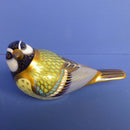 Royal Crown Derby Paperweight - Great Tit
