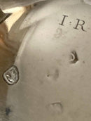 Georgian, George II, Pair of Silver Cauldron Salts with Liners. London 1759. 3.8 troy ounces.