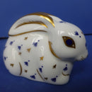 Royal Crown Derby Paperweight - Baby Rabbit