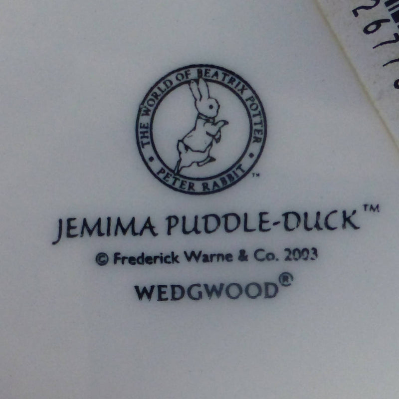 Wedgwood Beatrix Potter Jemima Puddleduck Wall Plaque